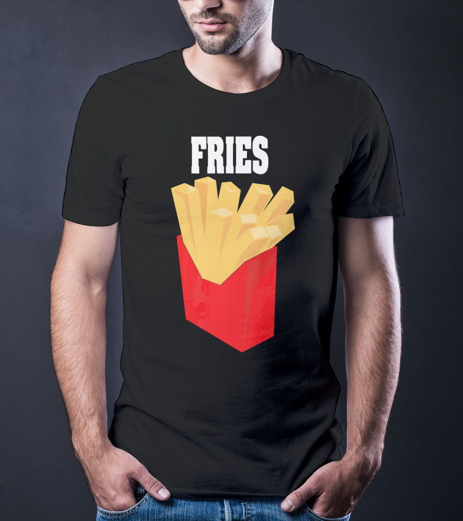 FRIES French Fries Box T-Shirt