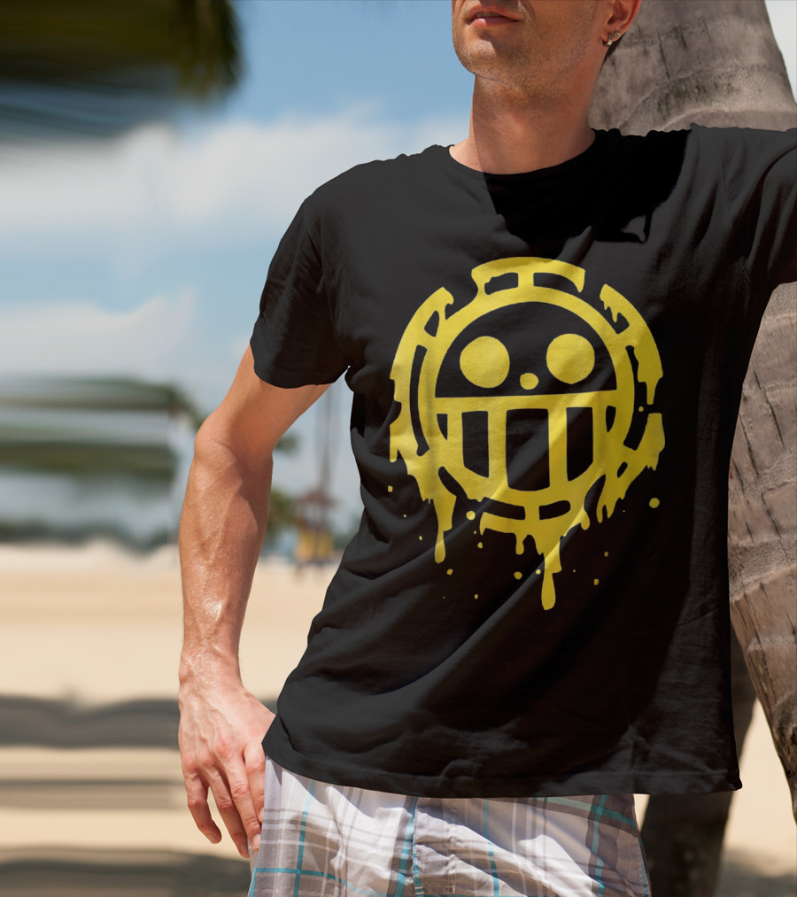 Heart Pirates Trafalgar D. Law Jolly Roger One Piece Crew T-Shirt