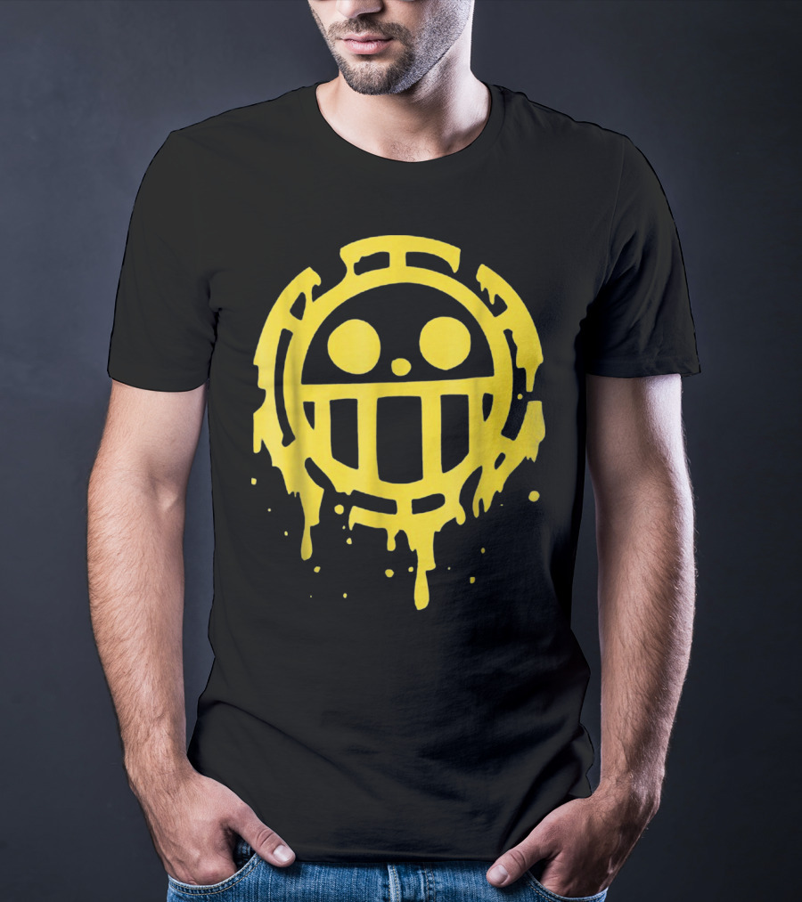 Heart Pirates Trafalgar D. Law Jolly Roger One Piece Crew T-Shirt