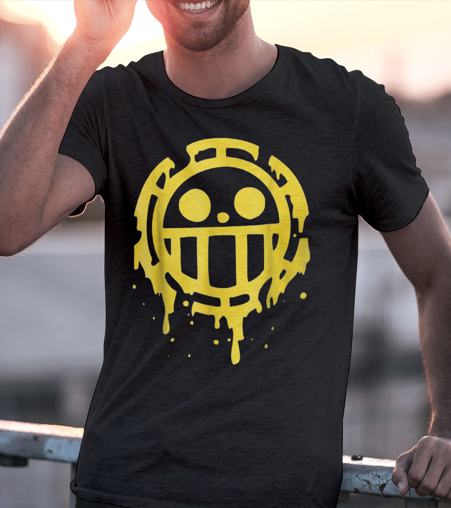 Heart Pirates Trafalgar D. Law Jolly Roger One Piece Crew T-Shirt