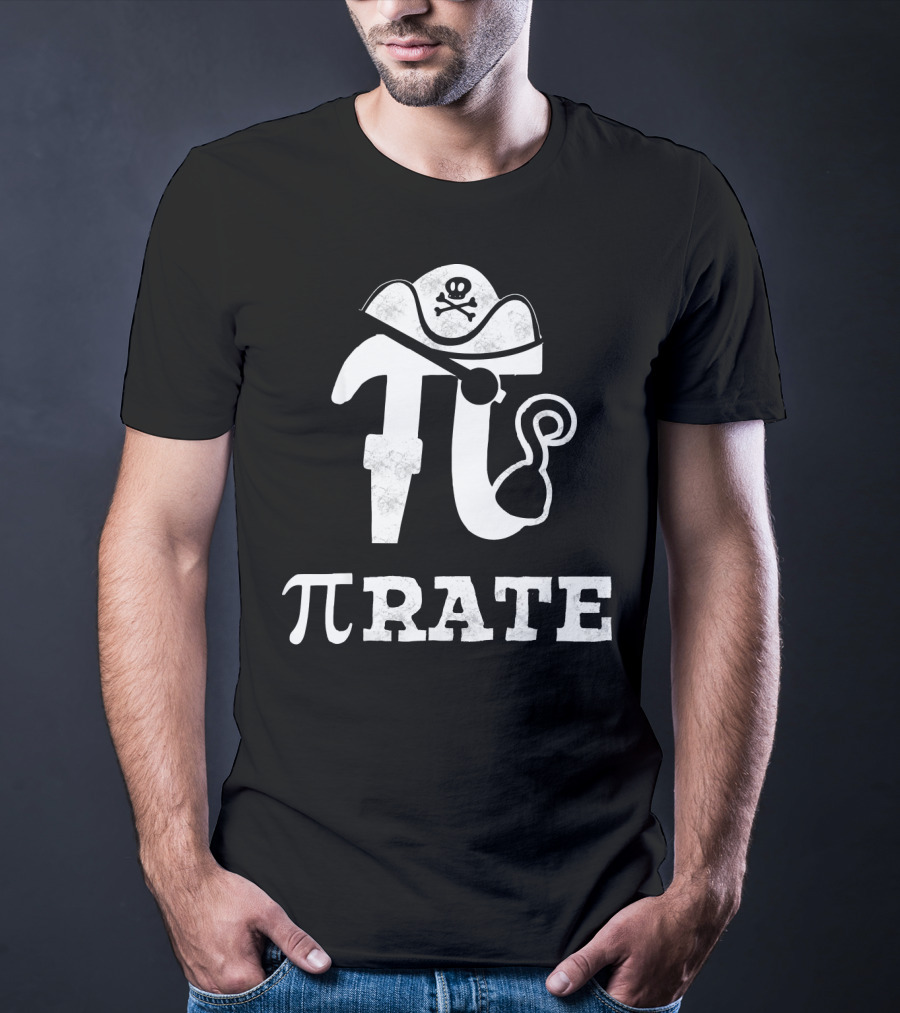 Pi Rate Pirate Math Humor 3.14 T-Shirt