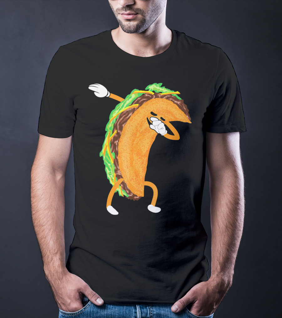 Dabbing Taco Cute Taco Cinco De Mayo Fun T-Shirt