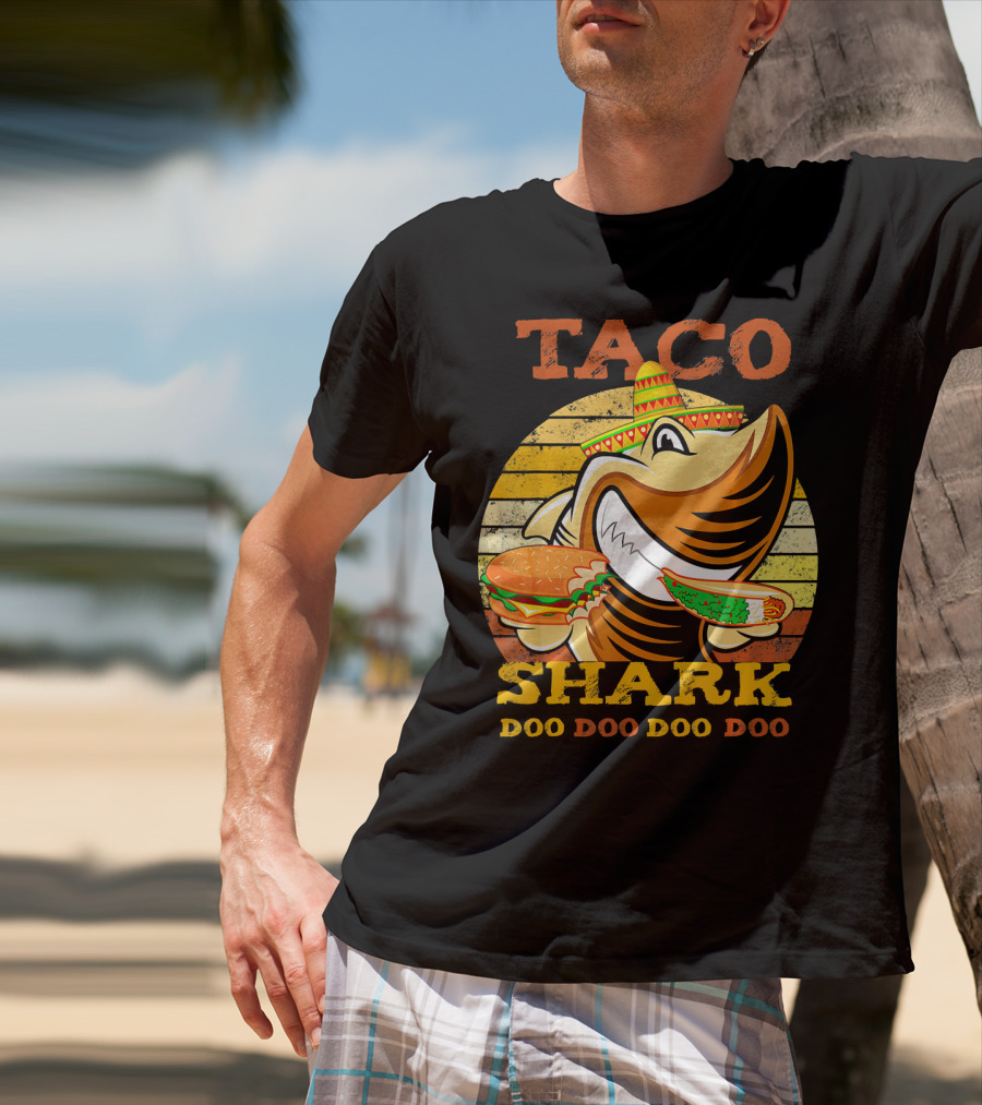 Taco Shark Doo Doo Doo Doo T-Shirt