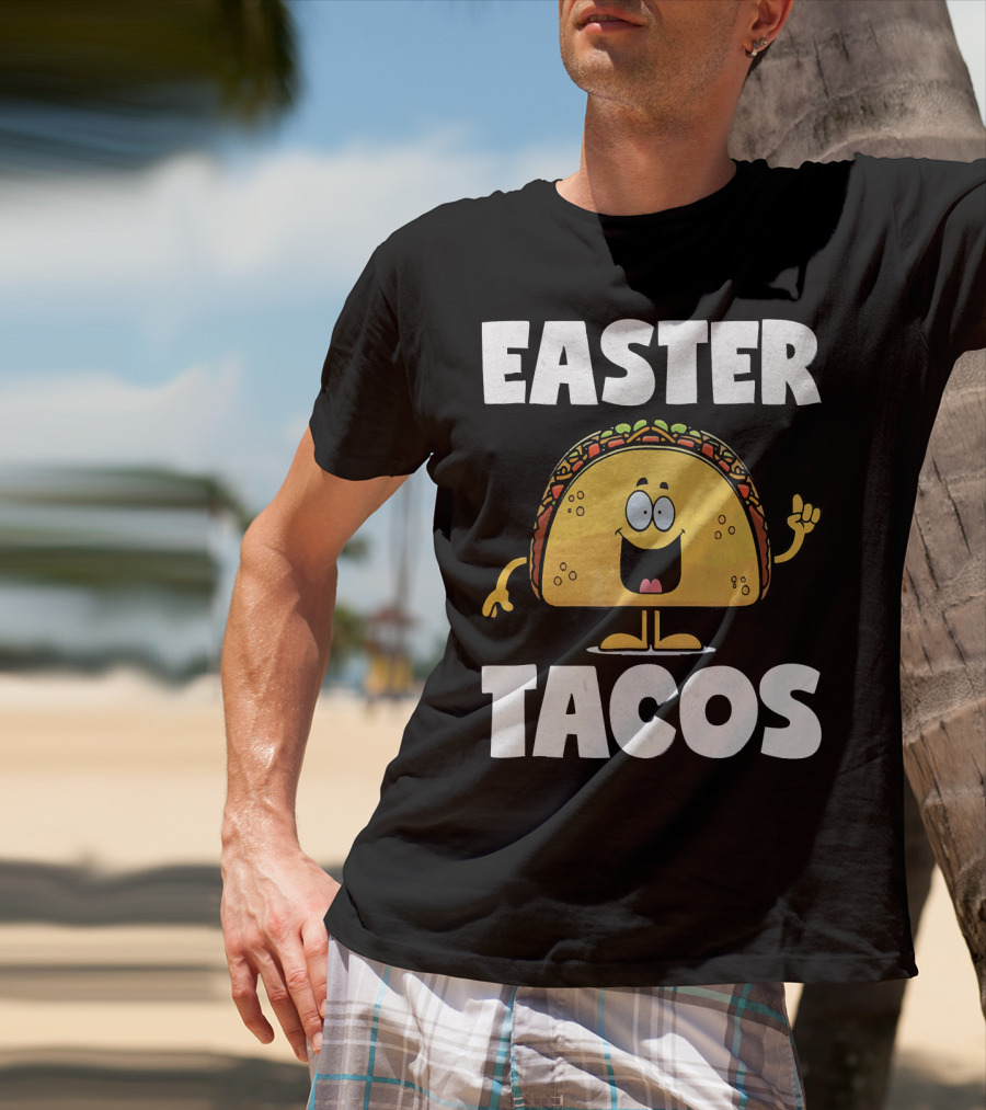 Easter Tacos Vintage Funny Easter T-Shirt