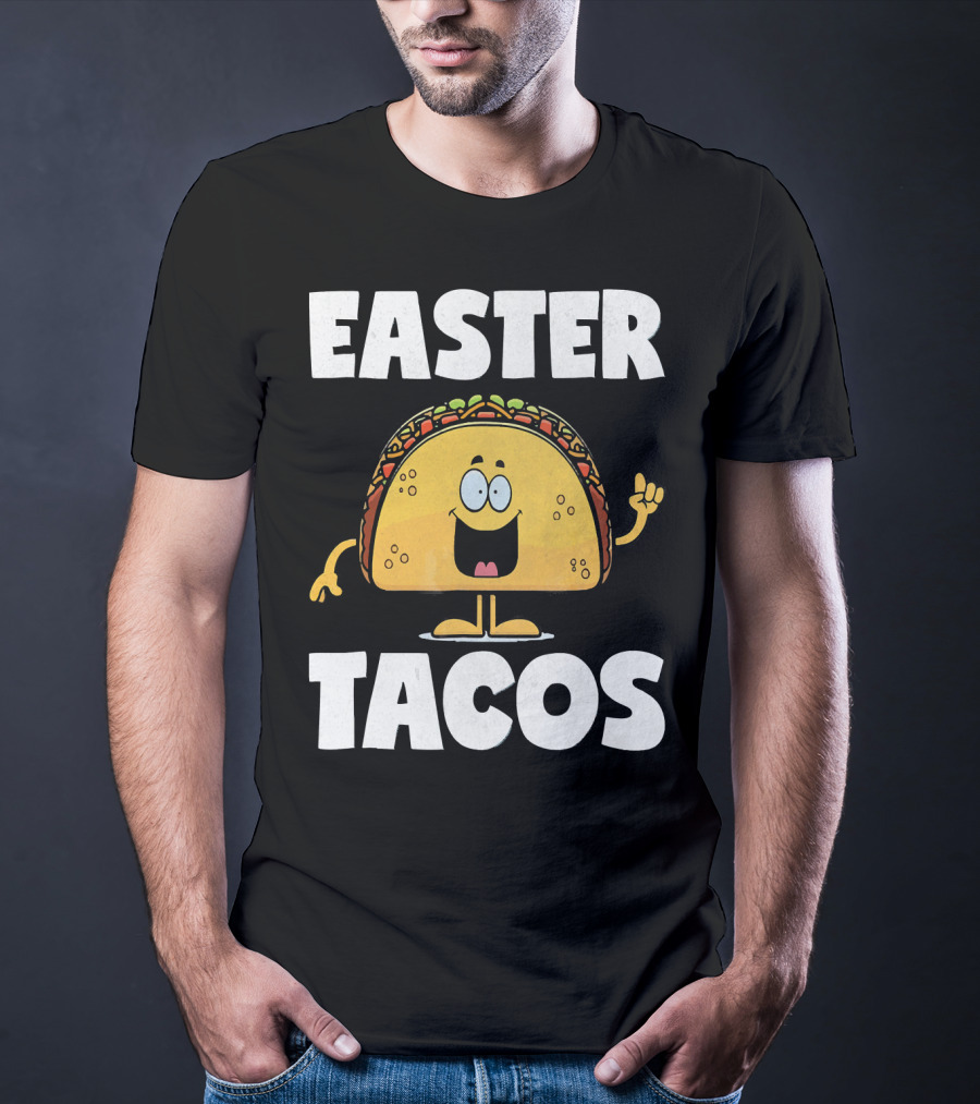 Easter Tacos Vintage Funny Easter T-Shirt