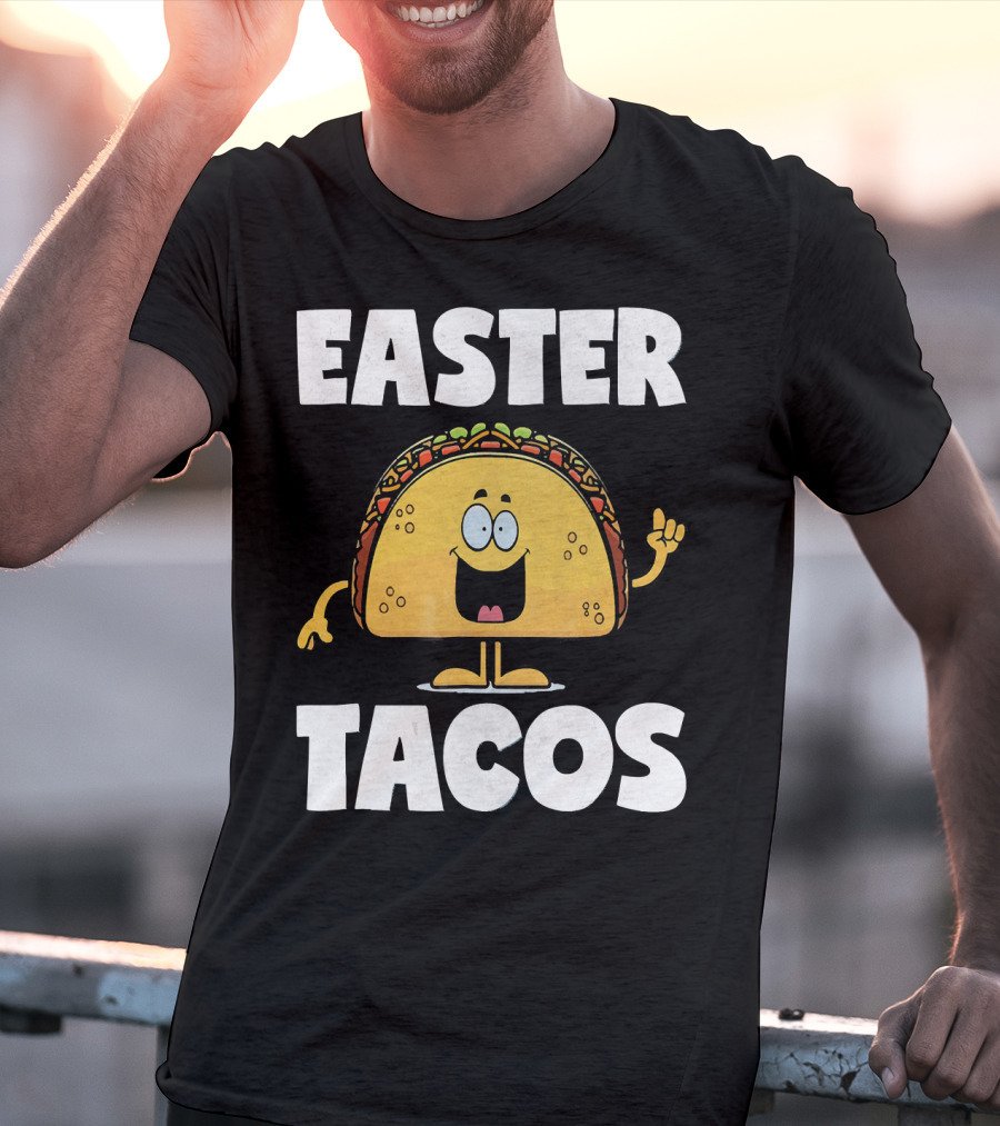 Easter Tacos Vintage Funny Easter T-Shirt