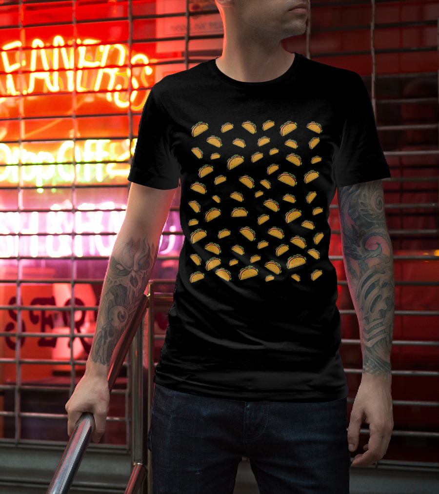Its Raining Tacos Funny Taco T-Shirt