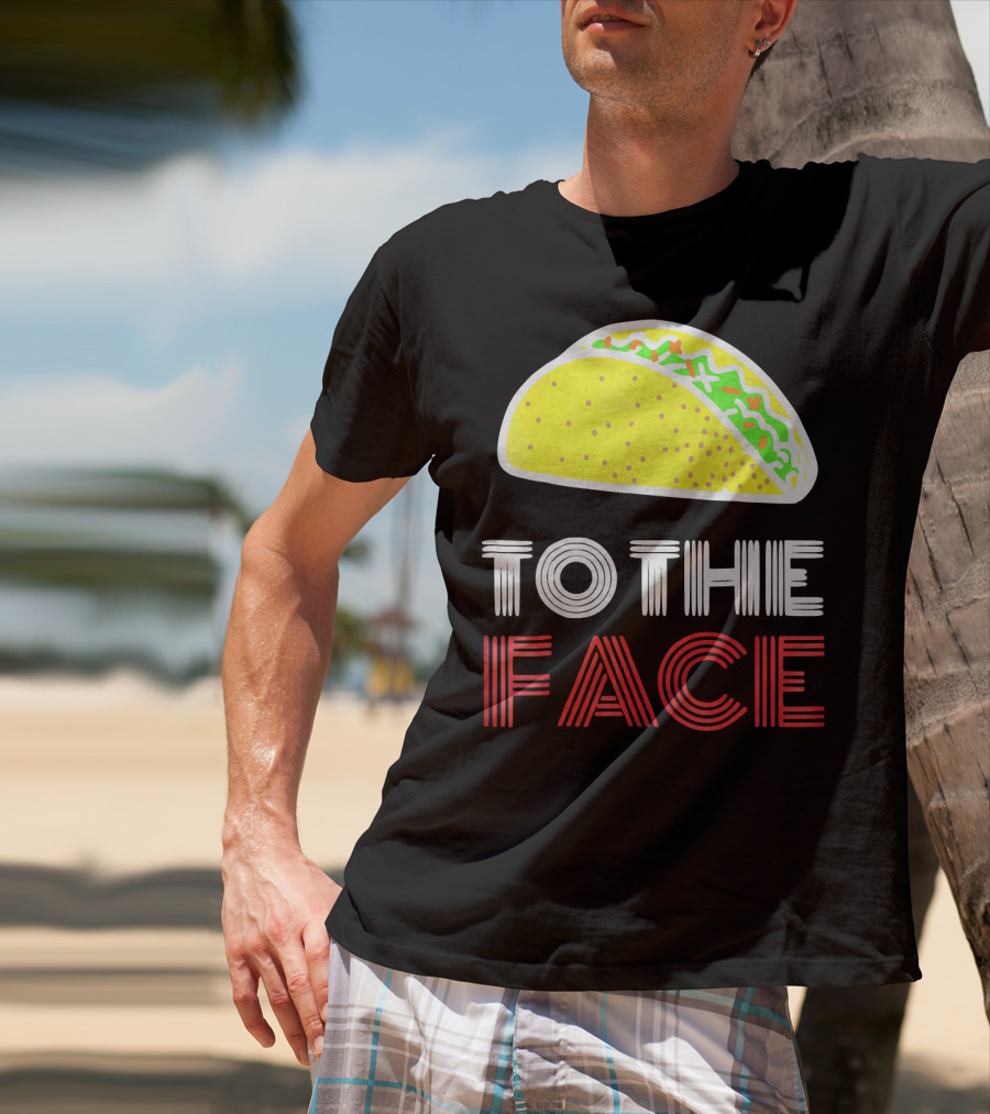Vintage Taco To The Face Tuesday T-Shirt