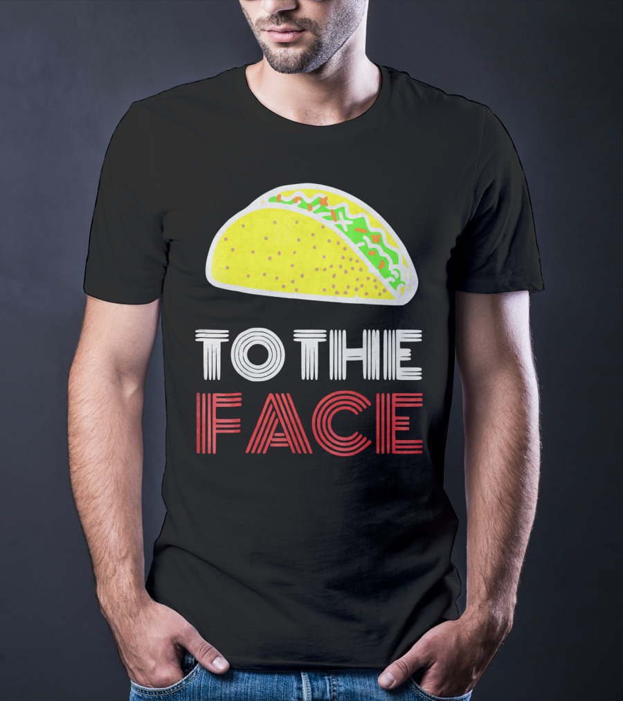 Vintage Taco To The Face Tuesday T-Shirt