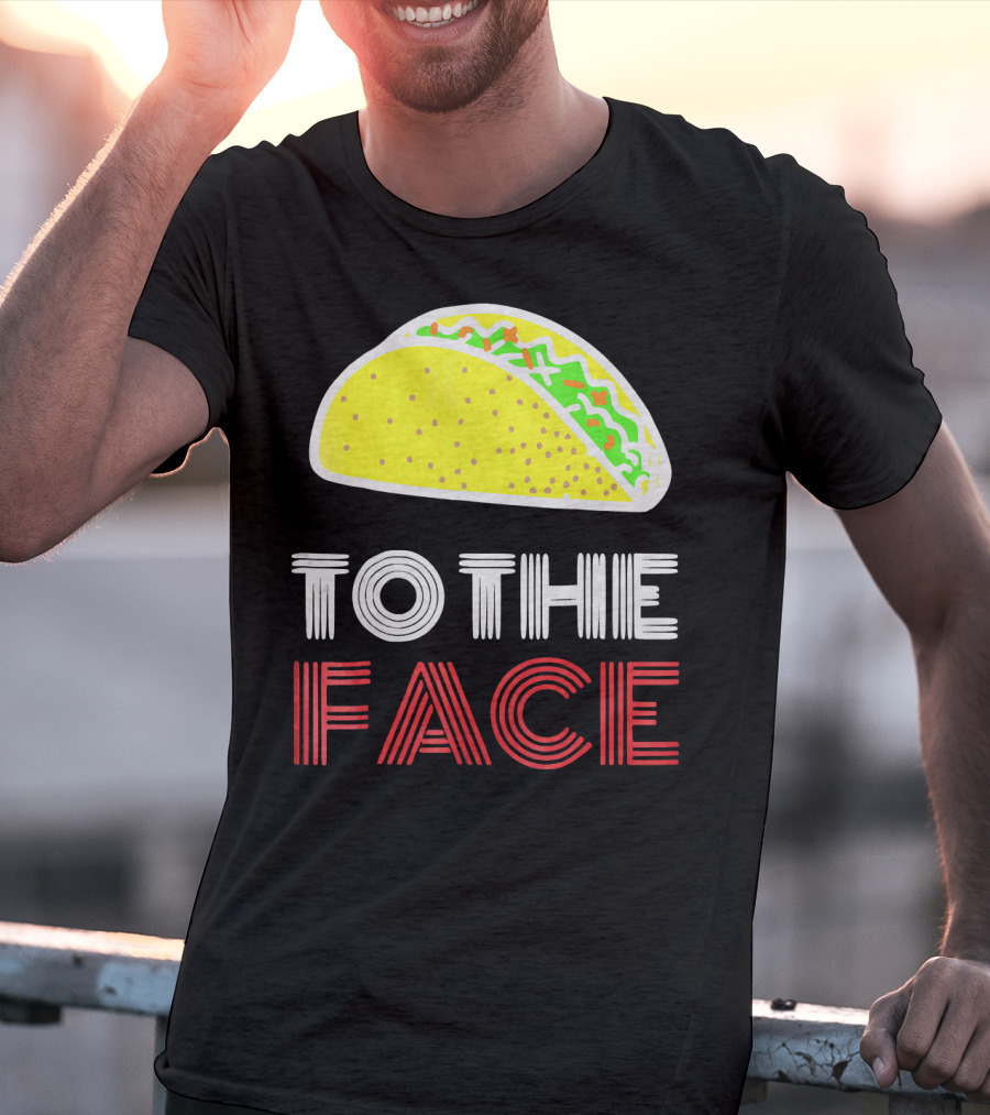 Vintage Taco To The Face Tuesday T-Shirt