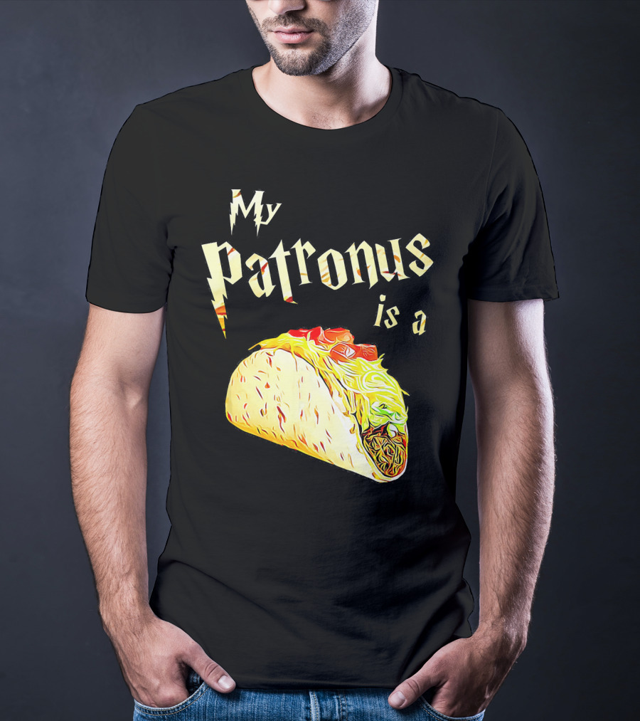 My Patronus Is A Taco Wizard Warlock Foo T-Shirt
