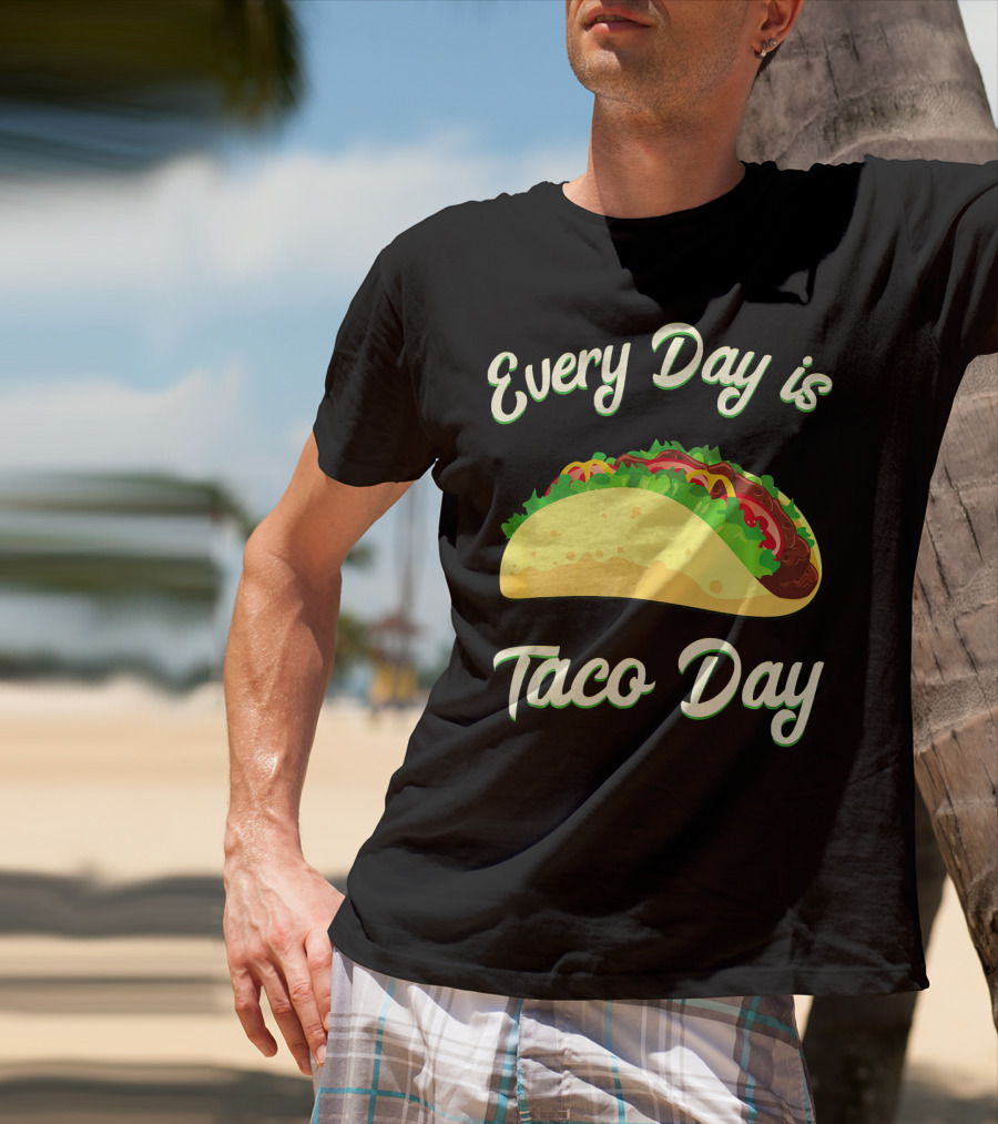 Every Day Is Taco Day Kids Plu T-Shirt
