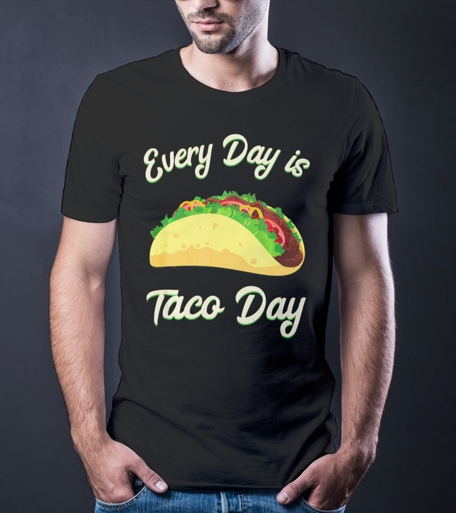 Every Day Is Taco Day Kids Plu T-Shirt