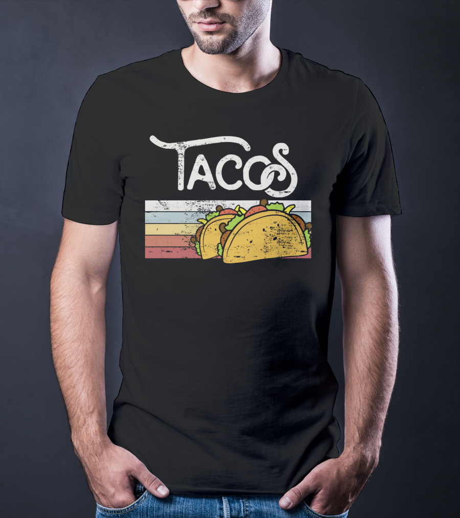 Tacos Love Vintage Taco Lover T-Shirt