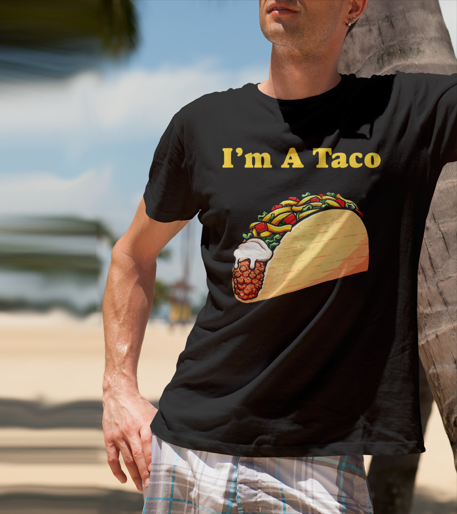 I'm A Taco Simple Funny Easy Halloween Co T-Shirt