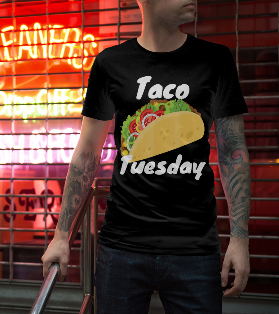 Taco Tuesday Food Lover Enthusiast's Delight T-Shirt