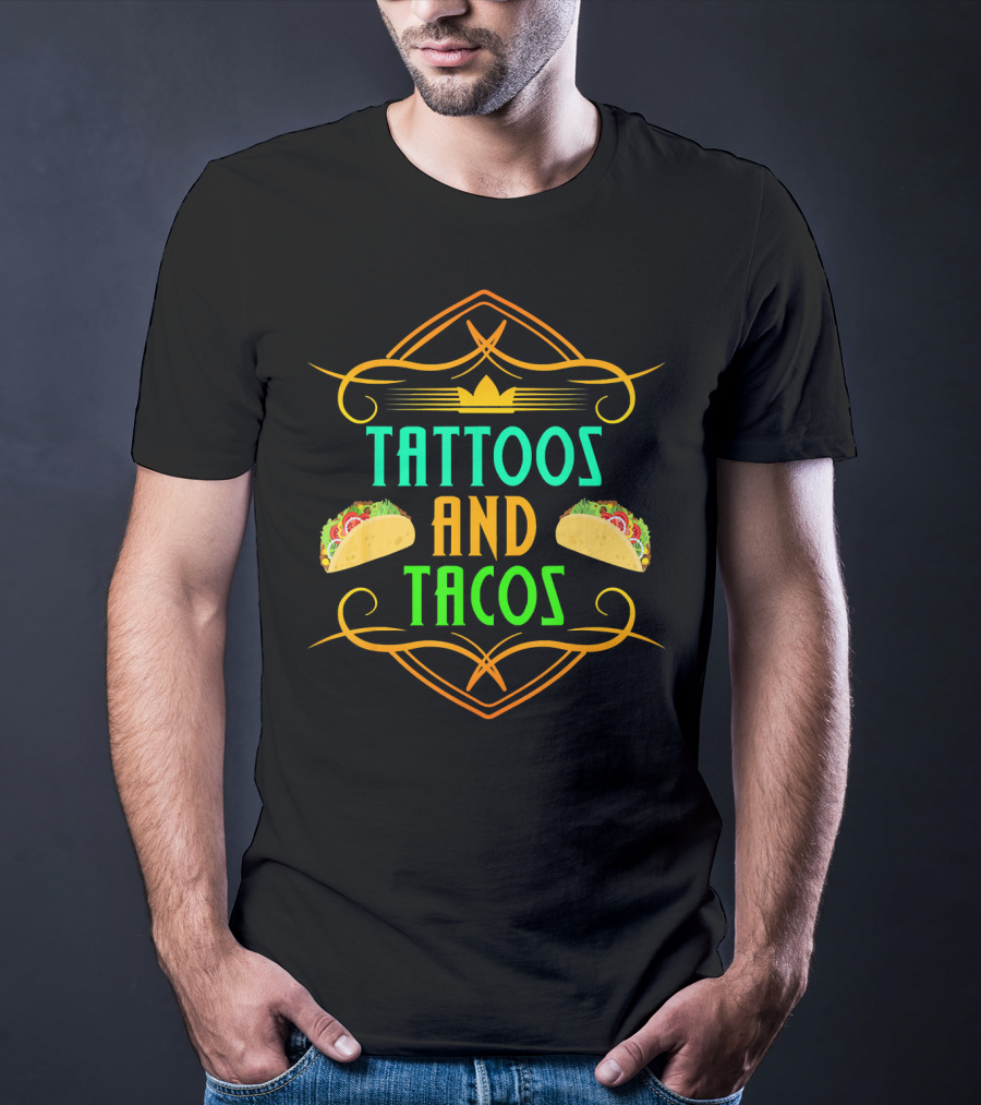 Tattoos And Tacos Sunday Vintage Lovers T-Shirt