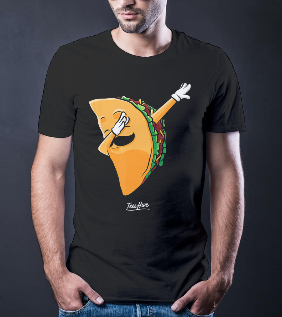 Dabbing Taco TeesHive Dab Dancing Taco Time T-Shirt