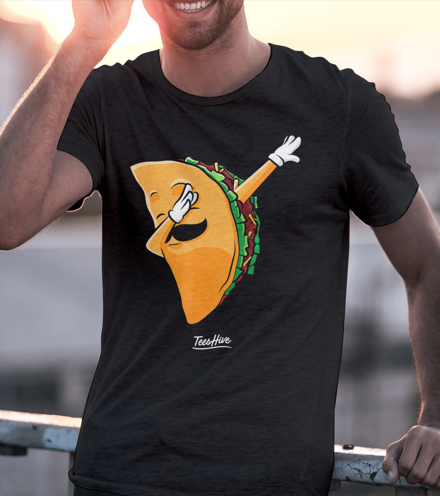 Dabbing Taco TeesHive Dab Dancing Taco Time T-Shirt