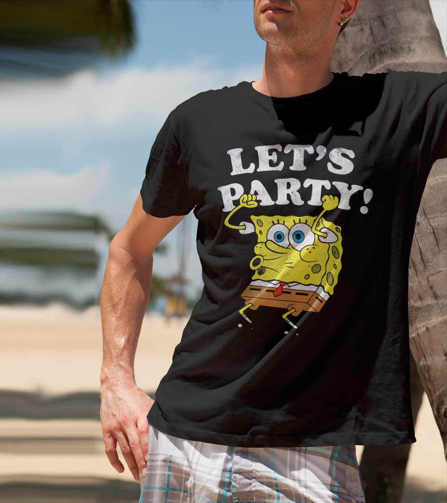 SpongeBob SquarePants Let's Party T-Shirt