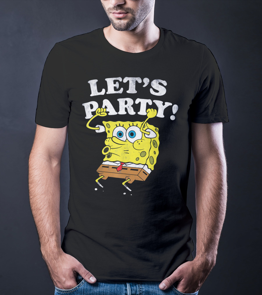 SpongeBob SquarePants Let's Party T-Shirt