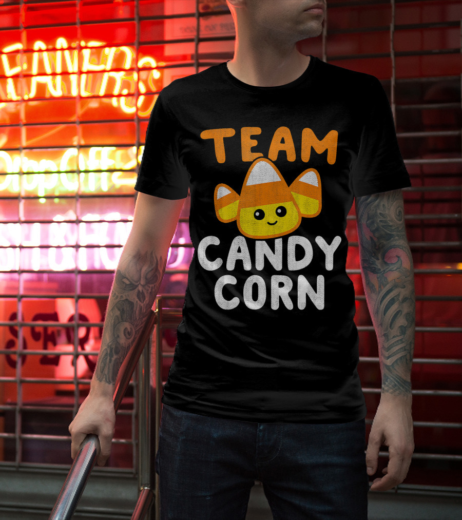 TEAM CANDY CORN Halloween T-Shirt