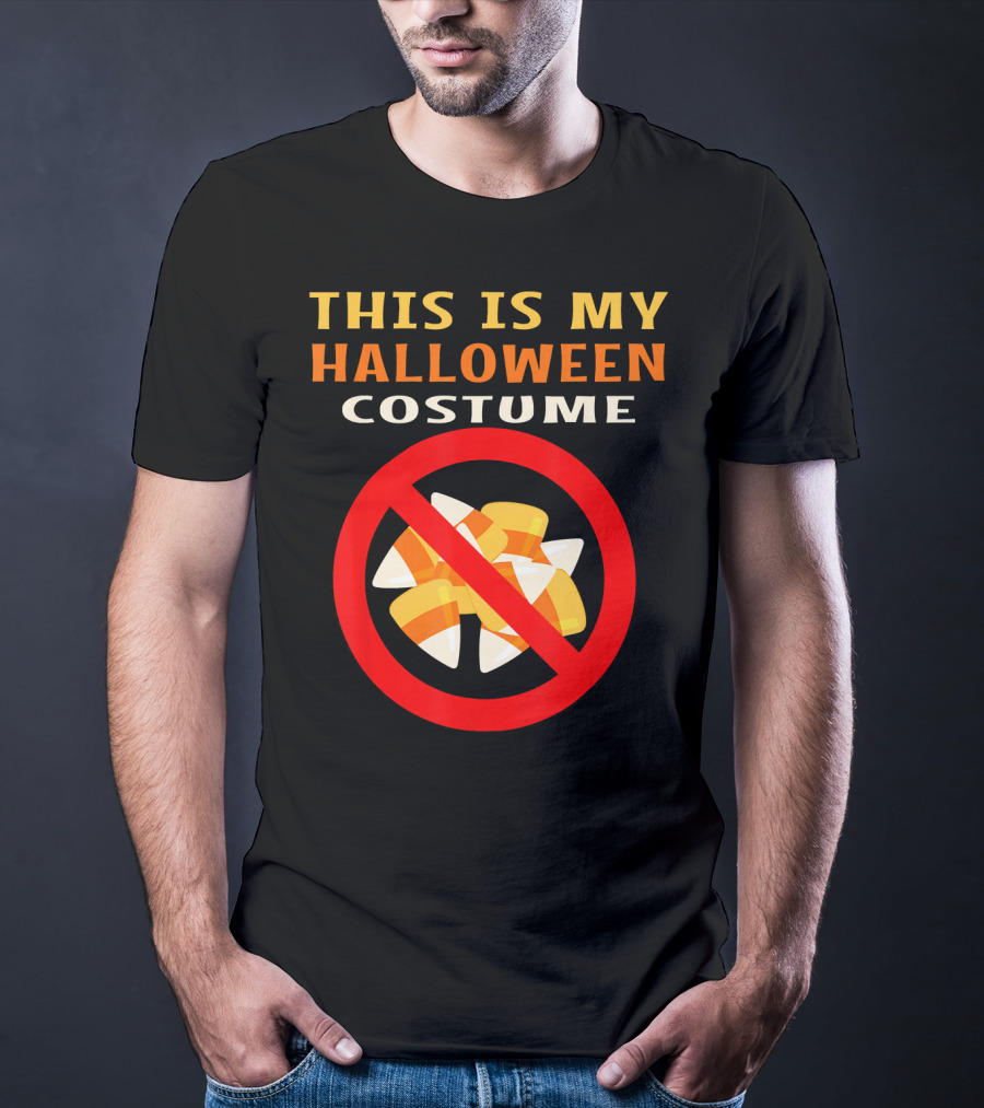 This Is My Halloween Costume Ban Candy Corn T-Shirt