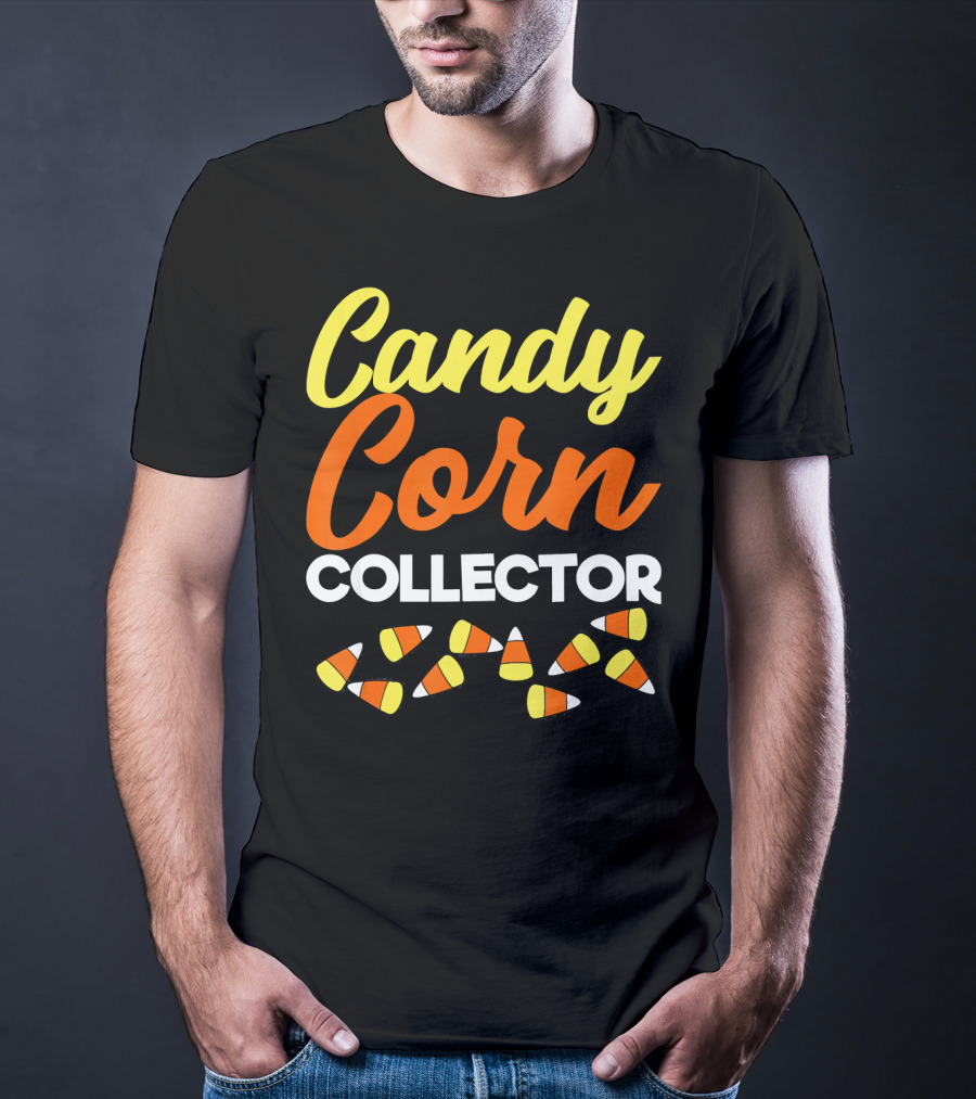 Candy Corn Collector Halloween Treat Enthusiast T-Shirt