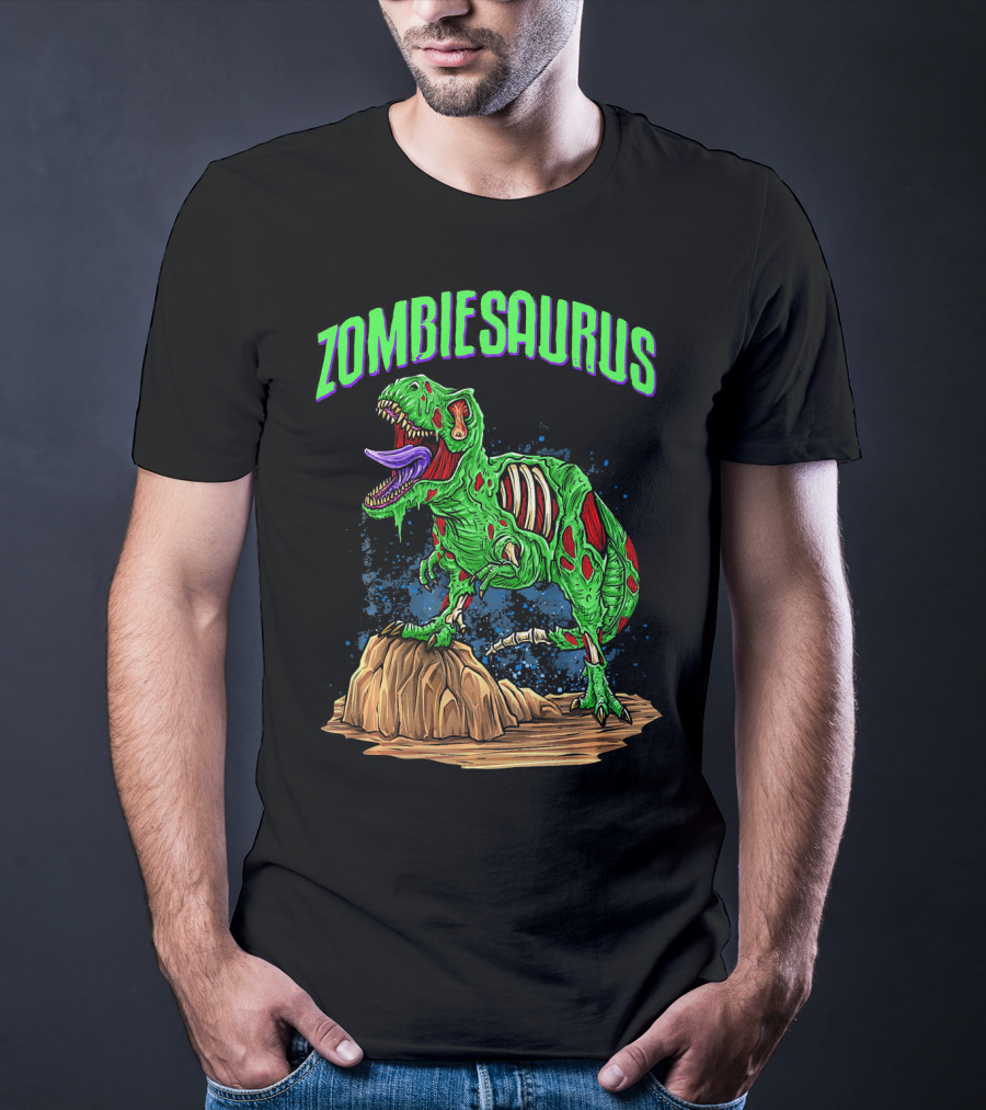 Zombiesaurus Dinosaur Awesome Zombie T-Shirt