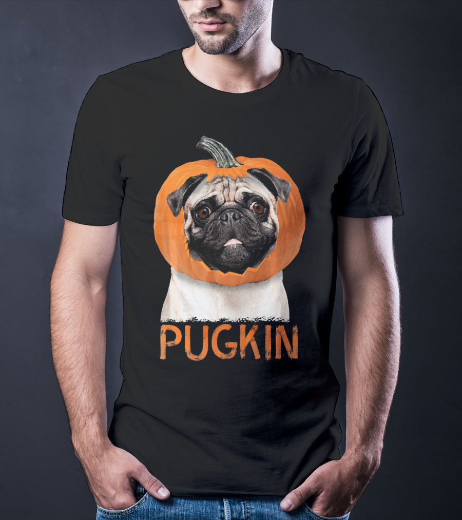 Pugkin Pug Pumpkin Pie Puppy T-Shirt