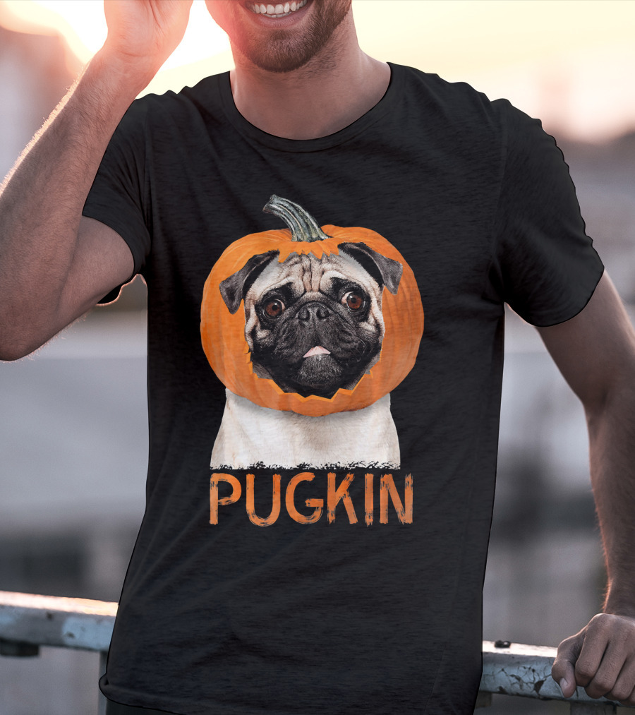 Pugkin Pug Pumpkin Pie Puppy T-Shirt