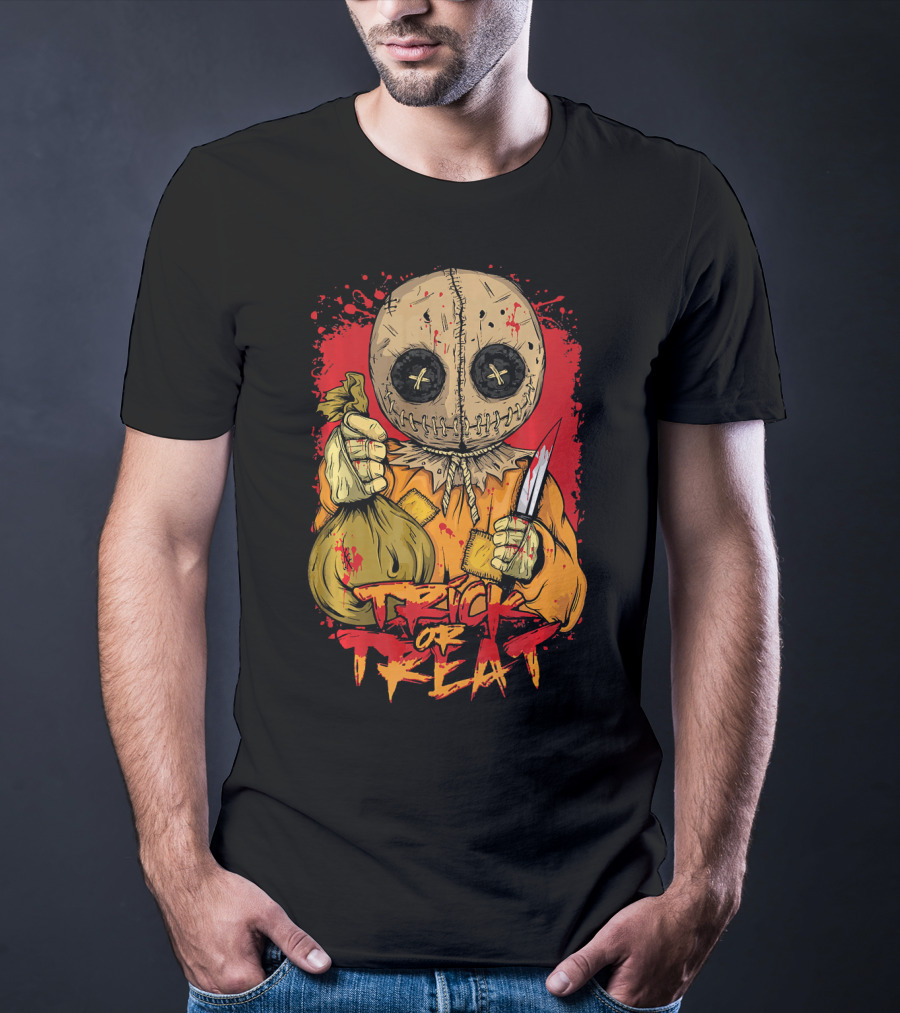 Trick Or Treat Halloween Horror Ghost Scary T-Shirt