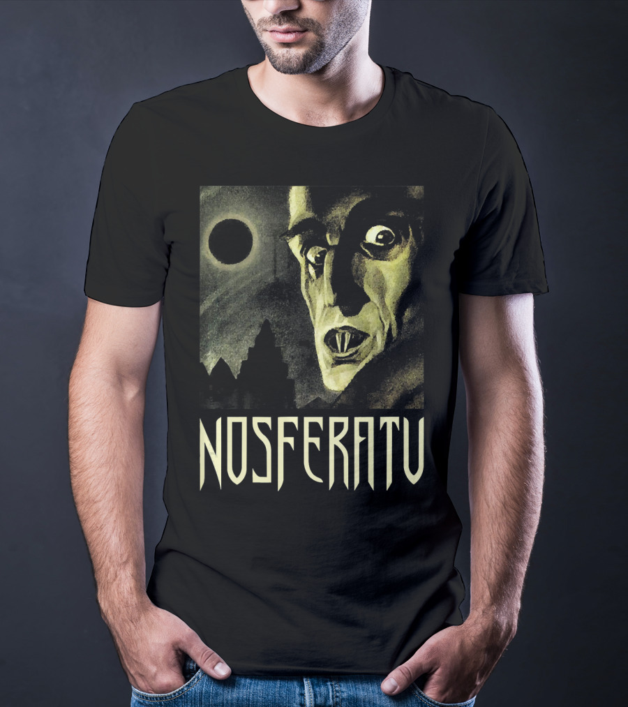 Nosferatu Vintage Horror Film Vampire Eclipse T-Shirt