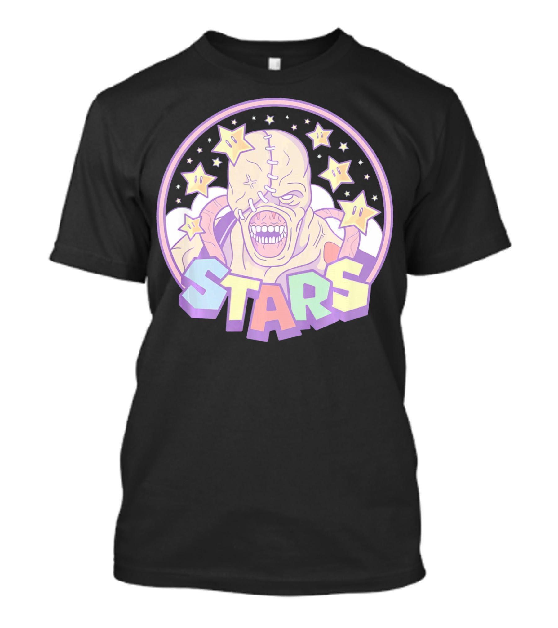 STARS Resident Racoon City Nemesis Pastel T-Shirt
