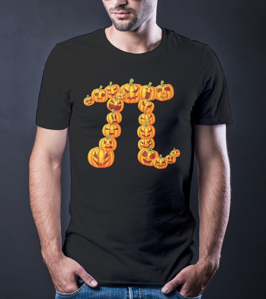 Pumpkin Pi Halloween Math T-Shirt