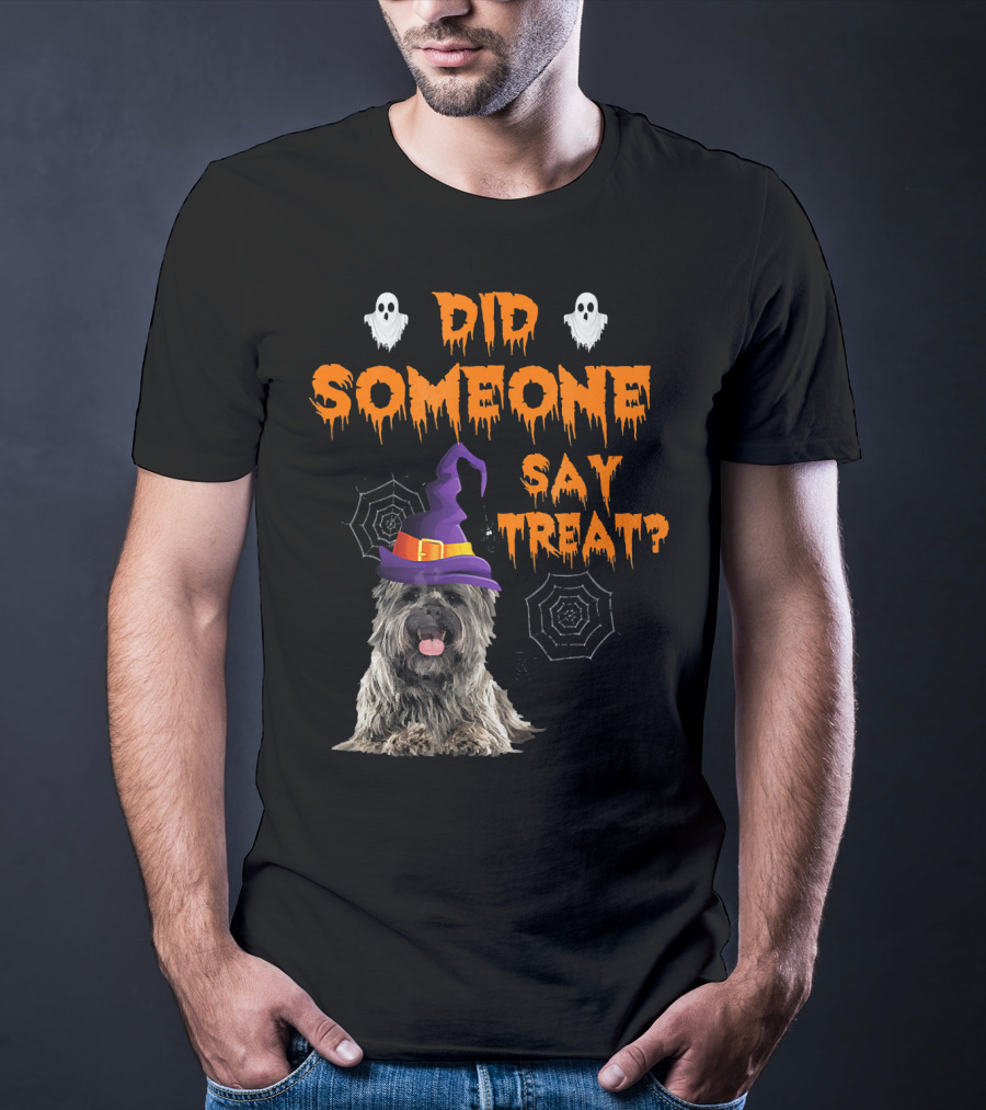 Cairn Terrier Halloween Did Someone Say Treat T-Shirt