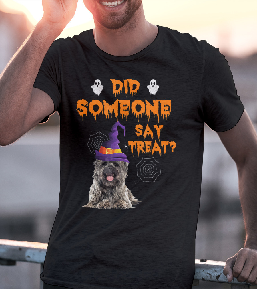 Cairn Terrier Halloween Did Someone Say Treat T-Shirt