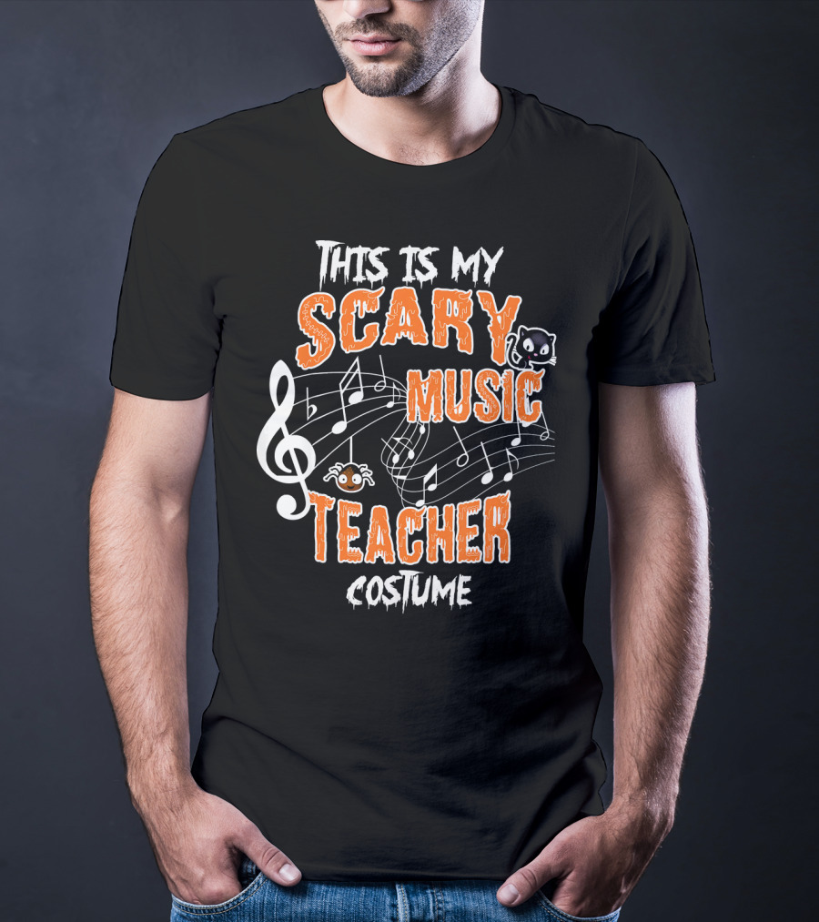 This Is My Scary Music Teacher Costume T-Shirt