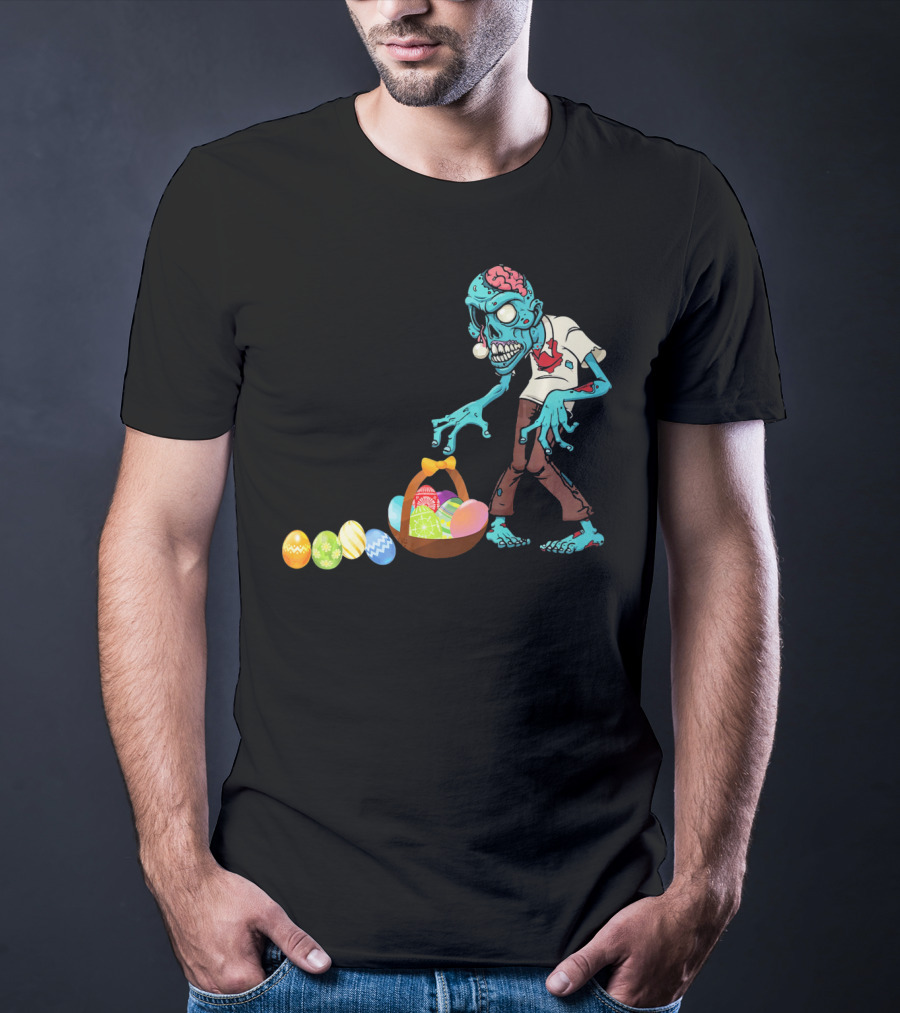 Zombie Easter Egg Hunt Adventure T-Shirt