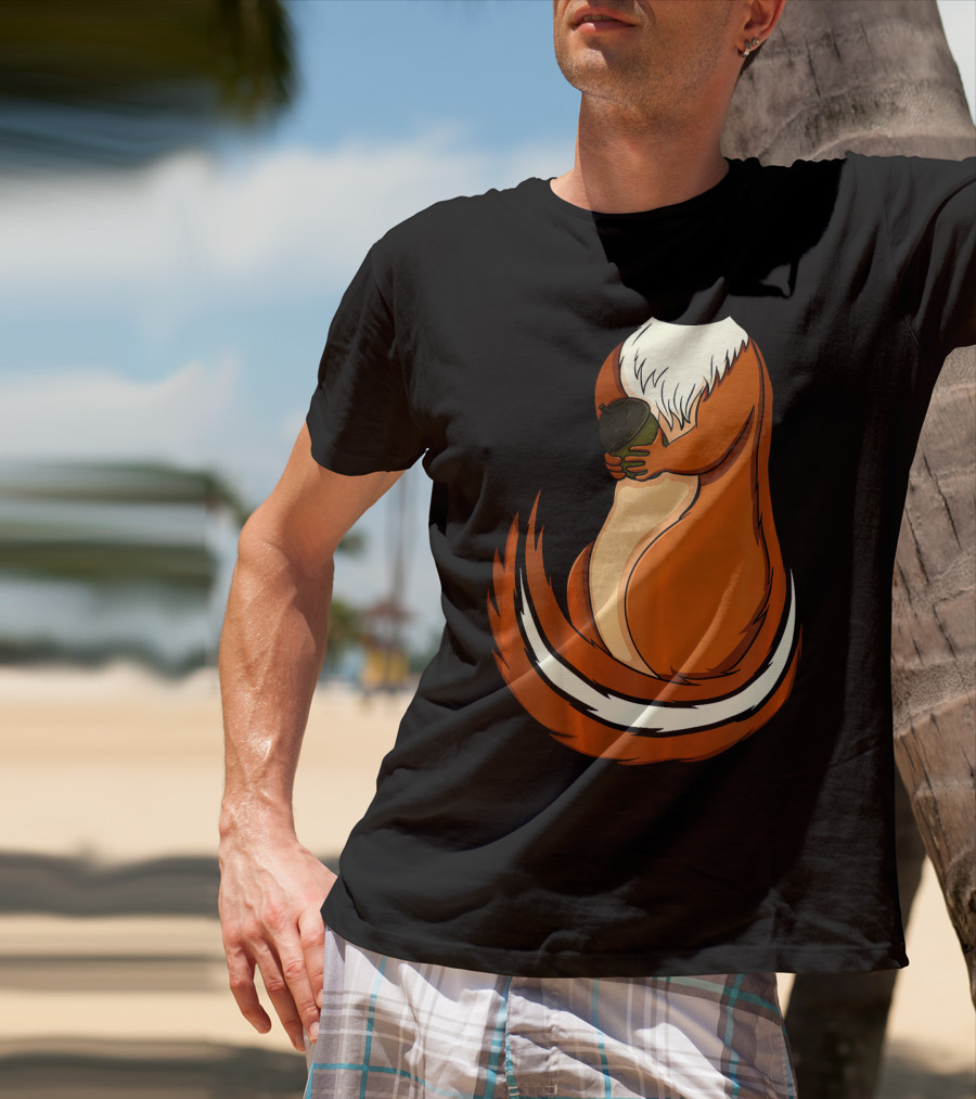 Chipmunk Holding Acorn T-Shirt