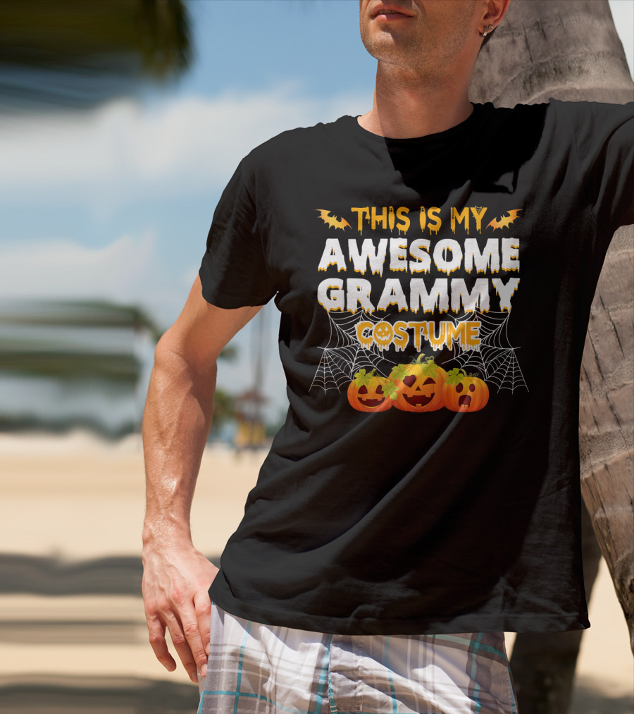 This Is My Awesome Grammy Costume T-Shirt