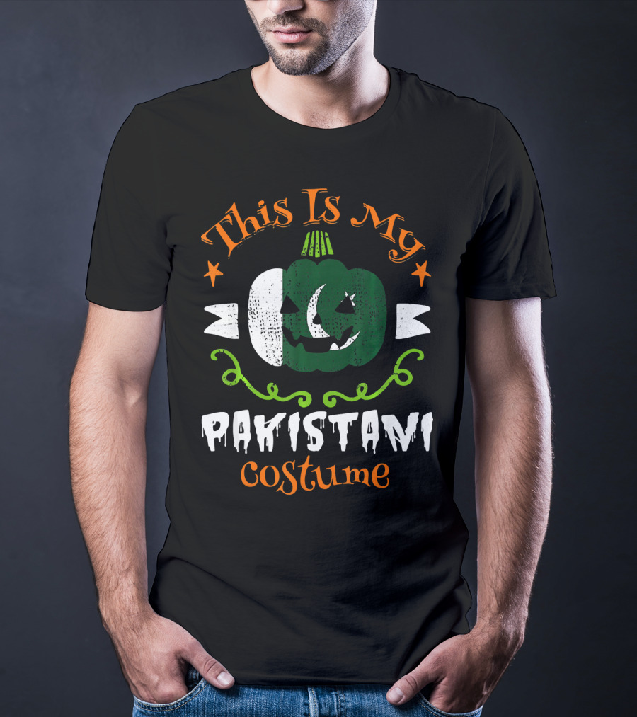 This Is My Pakistani Costume Pumpkin T-Shirt