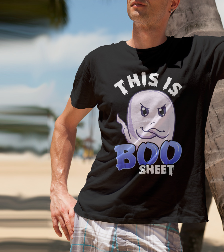 This Is Boo Sheet Ghost Face Boo Sheet T-Shirt