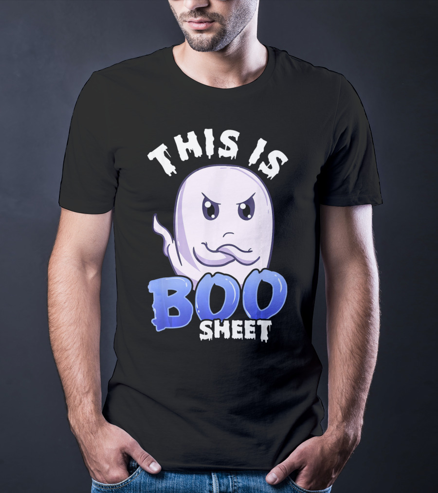 This Is Boo Sheet Ghost Face Boo Sheet T-Shirt