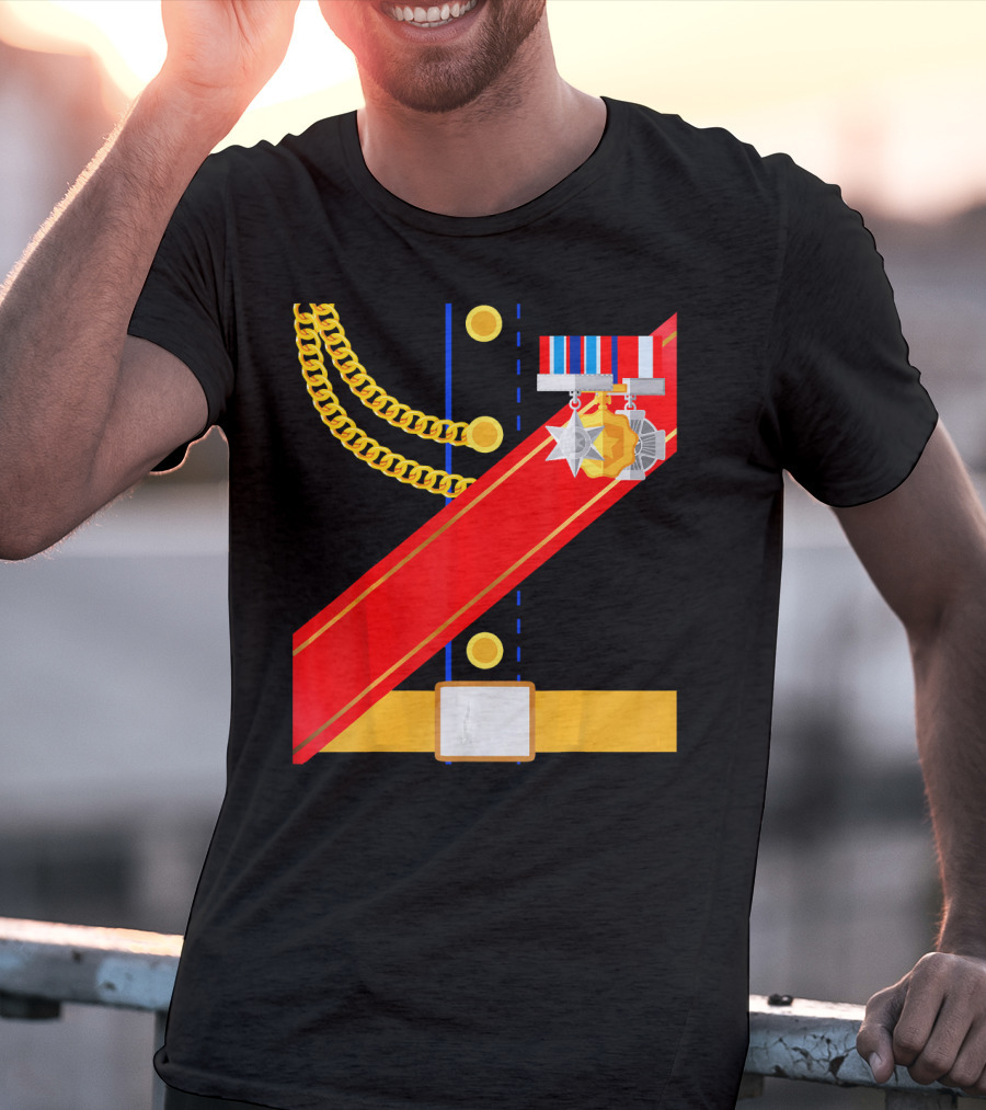 Royal Ceremony Costume DIY Prince Halloween Night Party T-Shirt