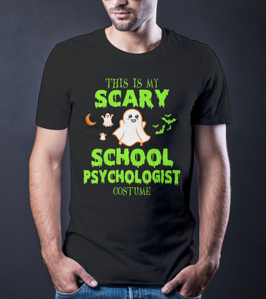 This Is My Scary School Psychologist Costume T-Shirt