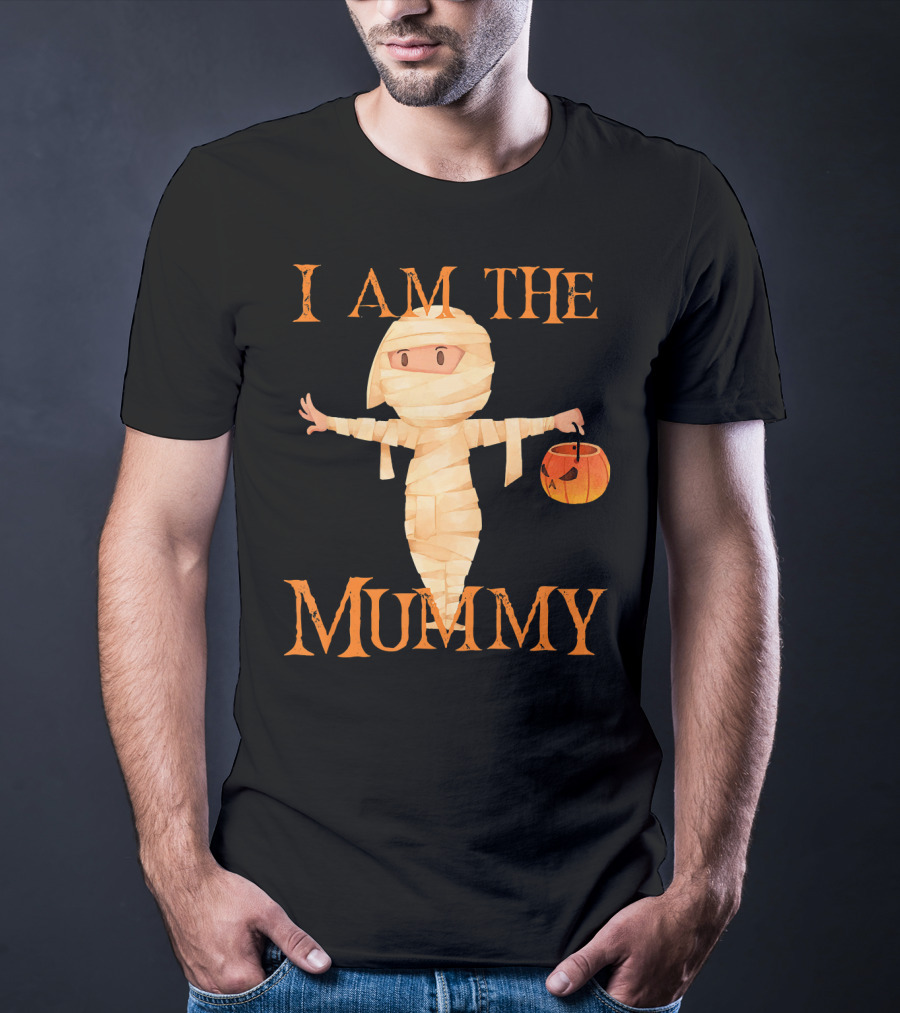 I Am The Mummy Matching Family Halloween T-Shirt
