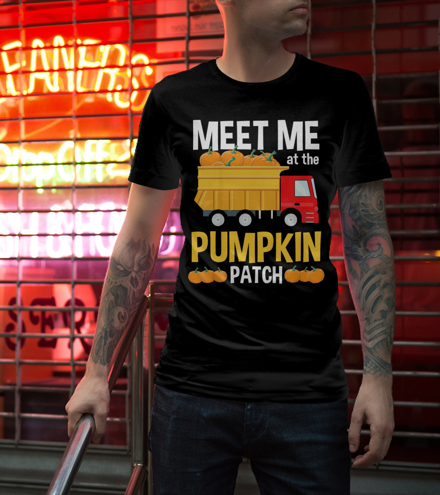 MEET ME AT THE PUMPKIN PATCH Toddler Thanksgiving Shirts Kids T-Shirt