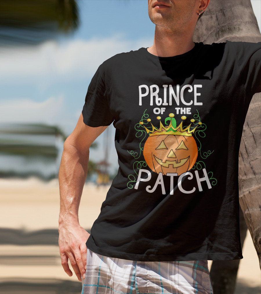 Prince Of The Patch Halloween Pumpkin T-Shirt
