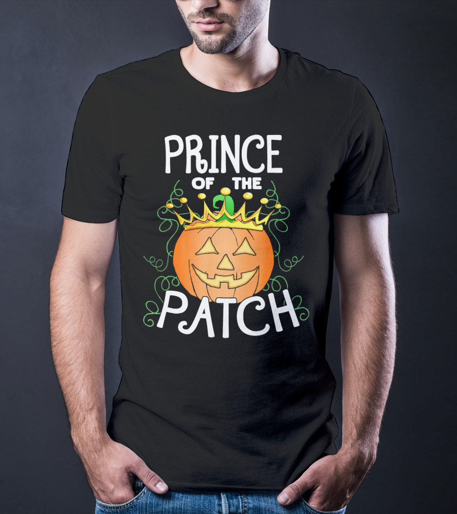 Prince Of The Patch Halloween Pumpkin T-Shirt